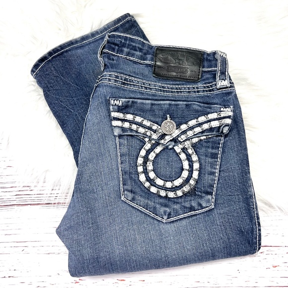 👖⭐️|•BIG STAR•| Liv Slim Boot Jeans Size 29x32👖 - Picture 1 of 8